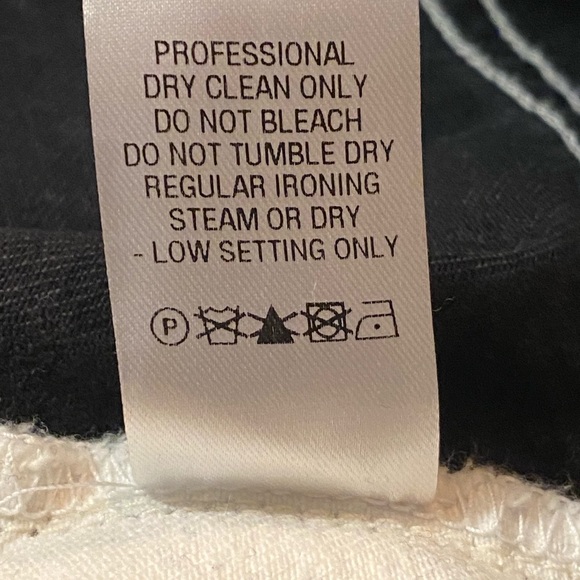 NWT - MONSE Two-Tone Branded Jeans - Size 8 - Picture 10 of 15